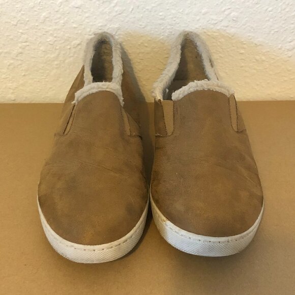 CLIFFS BY WHITE MOUNTAIN Sneakers Women's Size 9 US Tan Slide Shoes Slip Ons - Picture 5 of 11